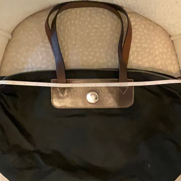 COPY - Dooley & Burke black, nylon with leather handles. - Picture 5 of 10